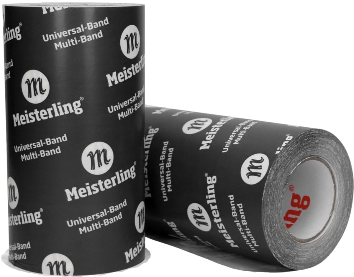 Flexibele tape 3D UV Plus zwart - met de hand scheurbaar - voor dampremmende toepassingen - ShopVlot