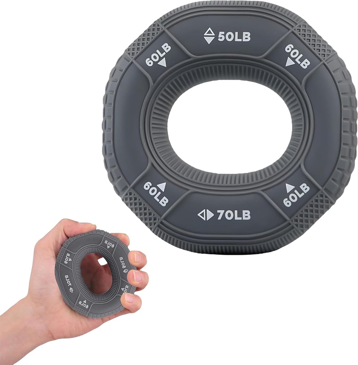 Silicone ringen - handtrainer - hoge elasticiteit - gripkracht voor fitness - ShopVlot