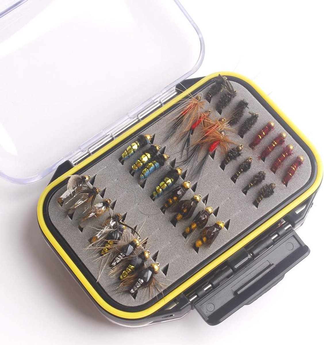 Vliegviskunstsysteem - Scherpe haken - Levensachtige insectimitatie - Ideaal voor zoet- en zoutwater - ShopVlot