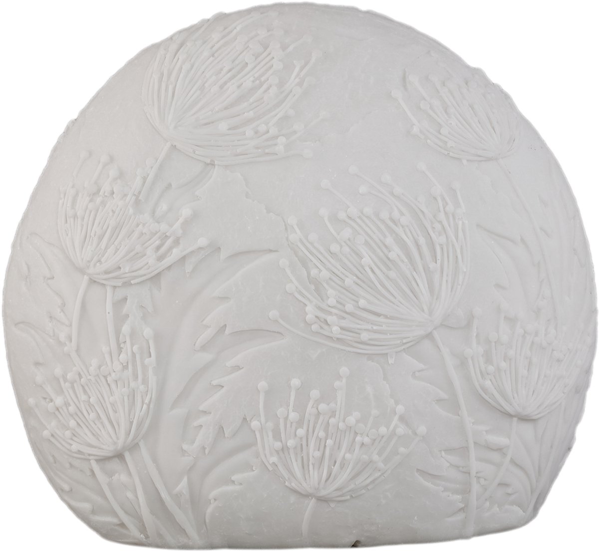 PTMD Hennah White Flower Poly LEDlight Rechargeable Ovl
