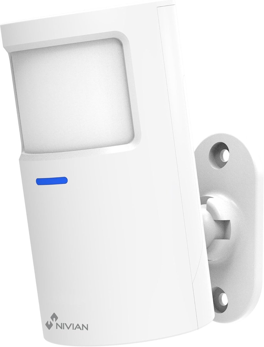 Draadloze bewegingssensor - PIR technologie - 100 m bereik - Ideaal voor beveiliging - ShopVlot