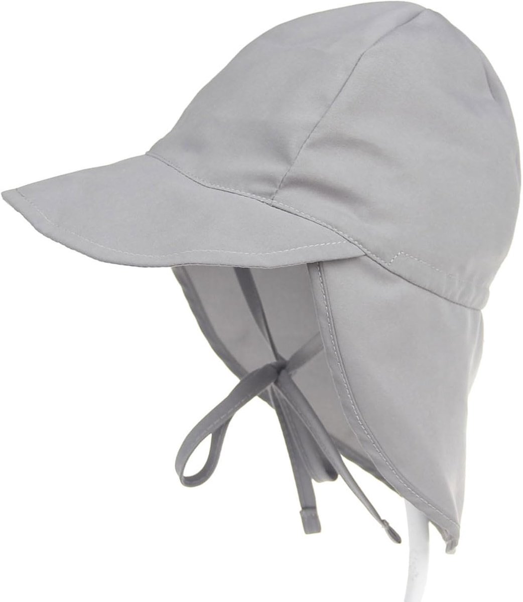 Zomermuts voor baby met verstelbare kinband - UV-bescherming UPF 50+ - ademend en sneldrogend - SnelShoppen