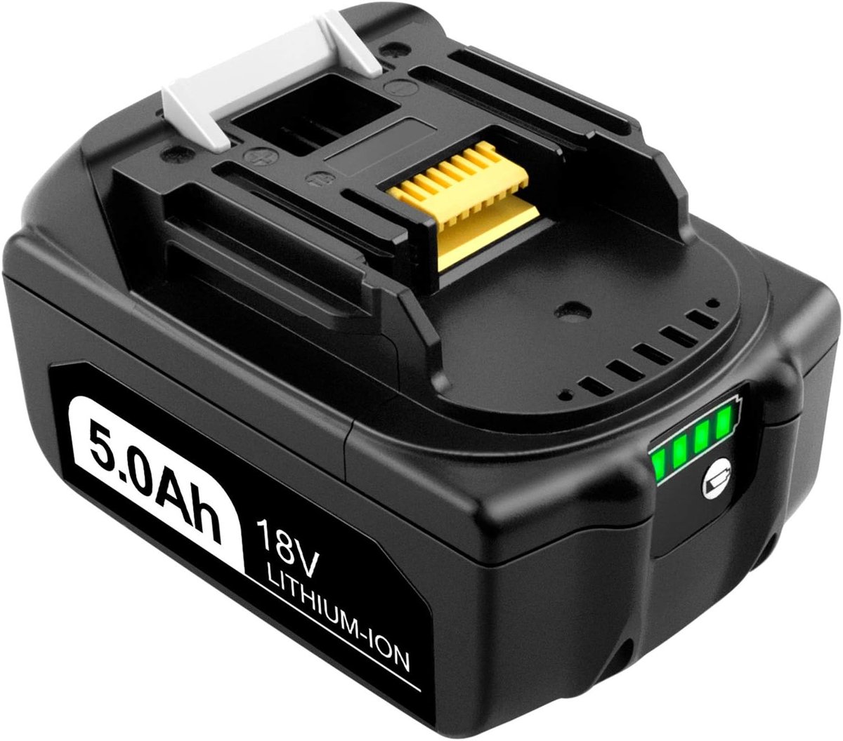 Accu 18V 5.0Ah - Lithium - Vervangingsbatterij - Geschikt voor diverse elektrische gereedschappen - ShopVlot