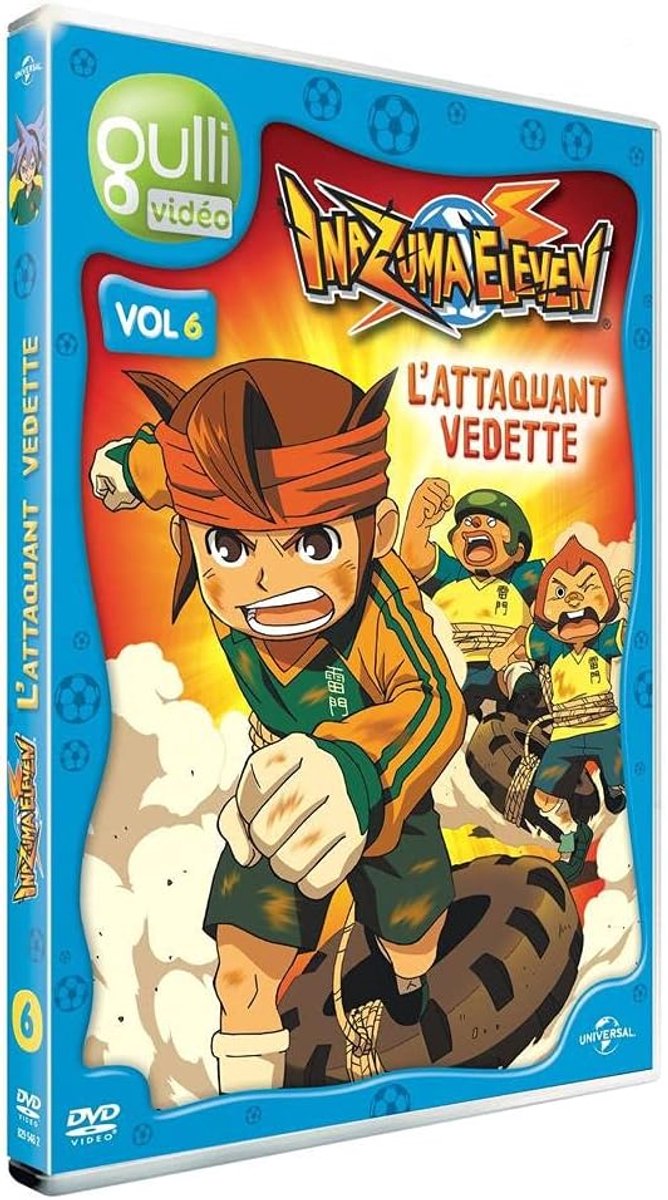 Inazuma Eleven - Vol. 6 - L'attaquant Vedette - spannende voetbalavonturen - perfect voor fans - ShopVlot
