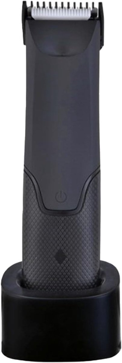 Baardtrimmer Elektrisch - Gezichtshaar Trimmer - Snel Verzorgen - Zacht voor Huid - 18 x 9 x 8 cm - Zwart