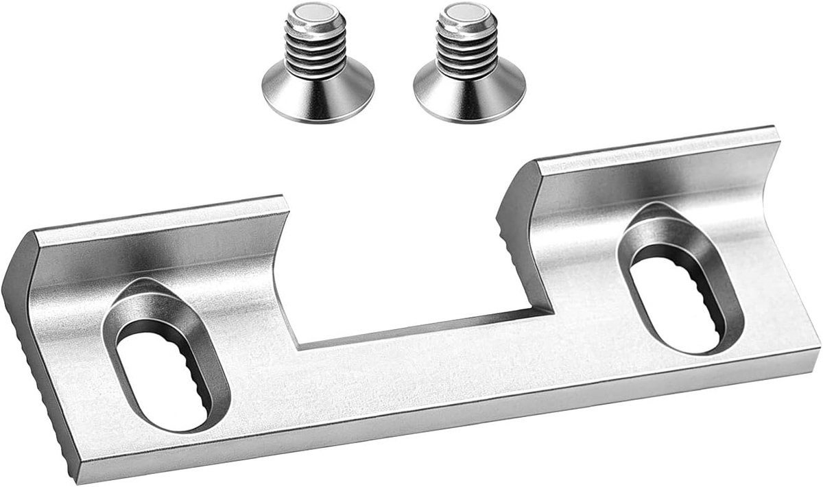 Vervangstuk sluitplaat huisdeur type 115 - verstelbaar - metalen inzetstuk - ideaal voor deurreparaties - ShopVlot