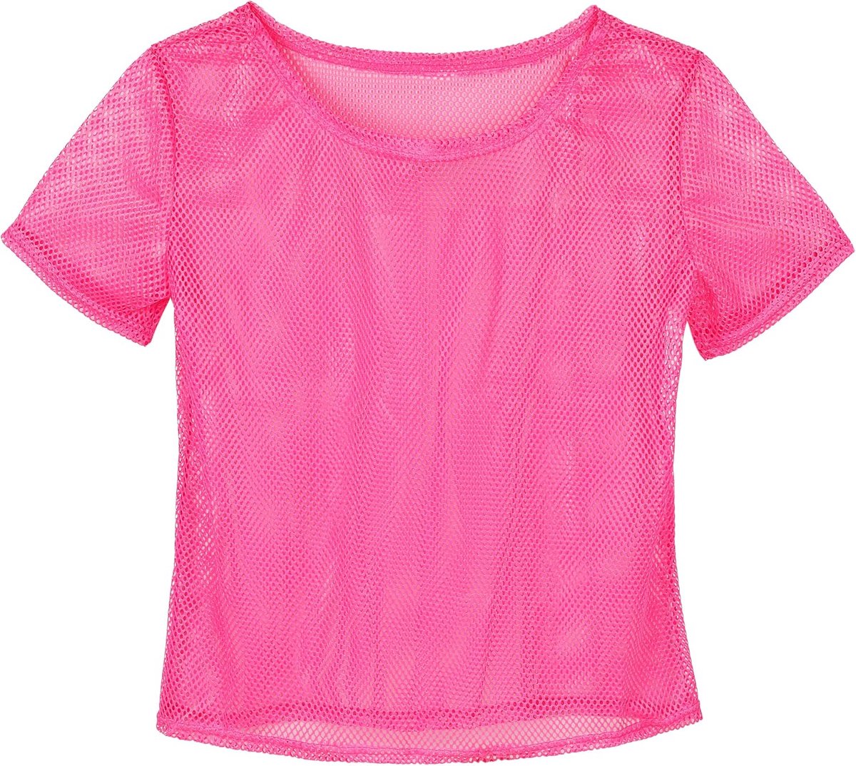 Neon Net Top - One Size - Festival Kleding - Perfect voor Feestjes en Thema Partijen - ShopVlot