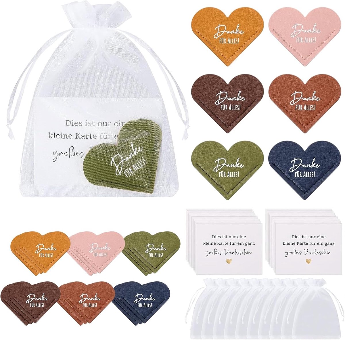 24-delige set bedankjes voor alles - kleurrijk - persoonlijk - ideaal voor evenementen - ShopVlot