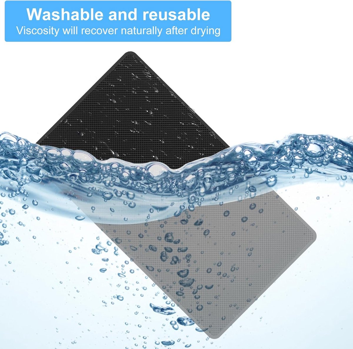 Dashboard mat set van 4 - niet-slip siliconen - sterke hechting - perfect voor telefoon en sleutels - ShopVlot
