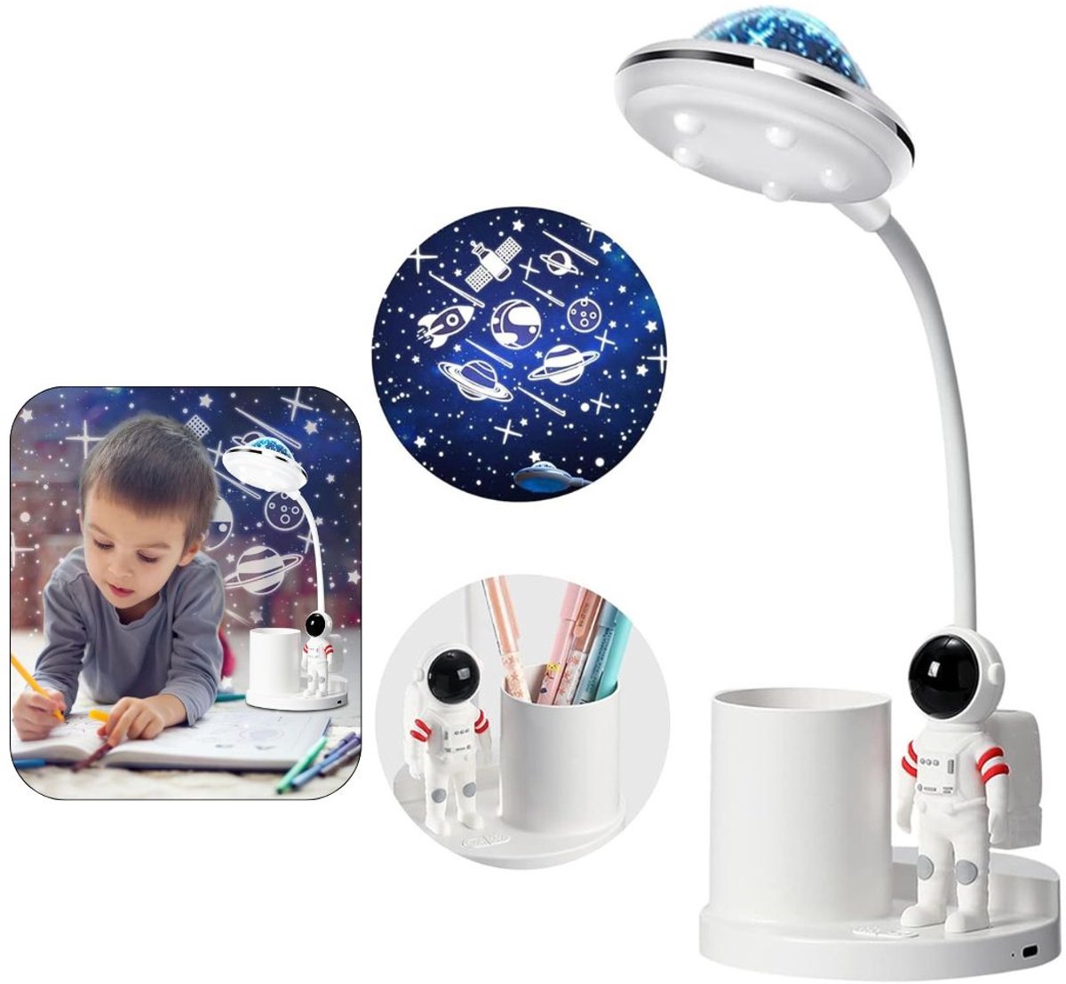 CLGP® Bureaulamp Kinderkamer - Tafellamp - Daglichtlamp
