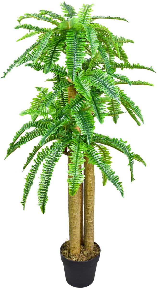 Kunstmatige Valse Boomvaren Plant Decoratie Bininnen 135cm DECOVEGO