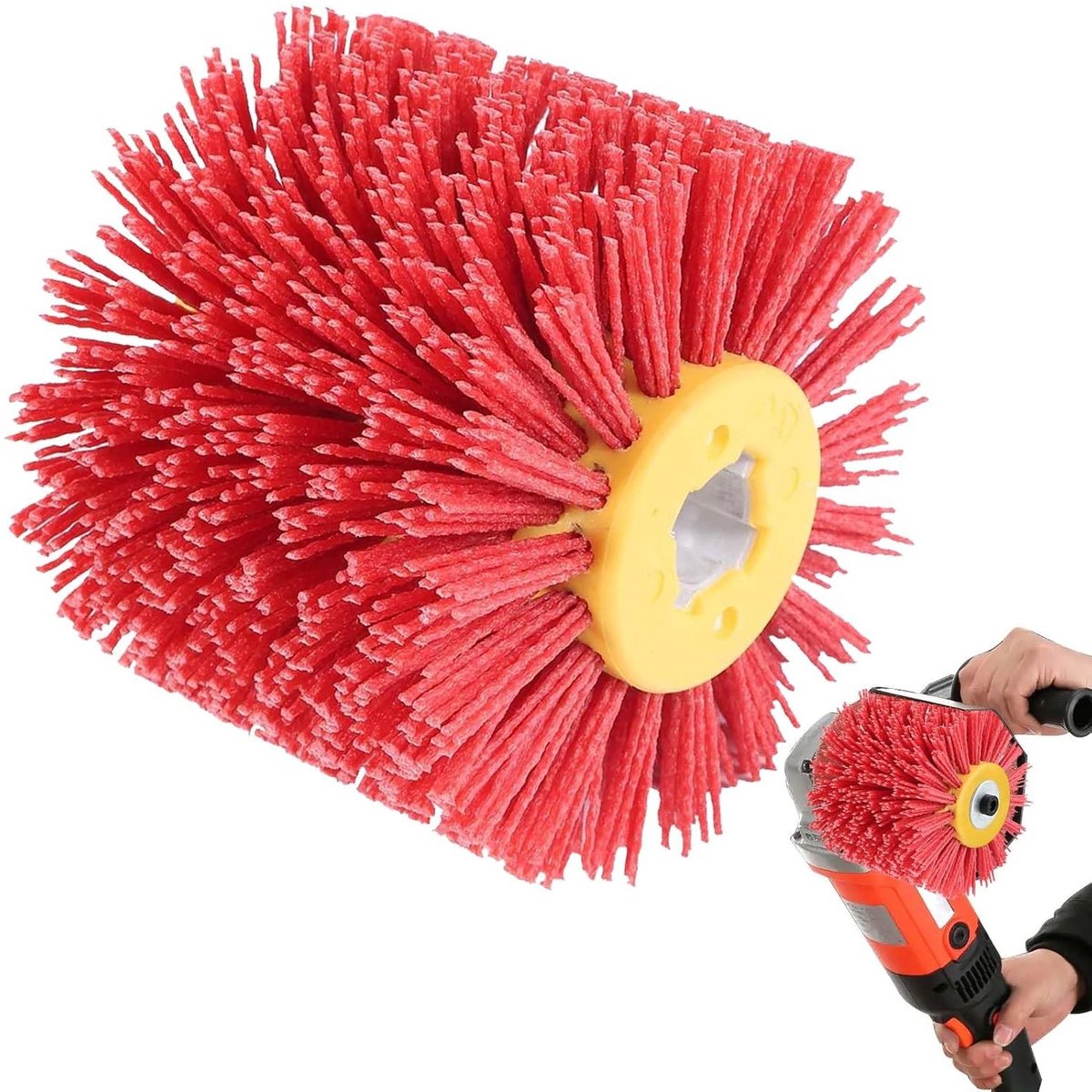 80 Granules Schuurborstel en Polijstborstel - Schuurrollen, Schuurmoffen en Accessoires voor Schuurmachines