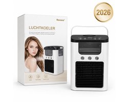 Mobiele Airco Zonder Afvoer - Mobiele Airco Zonder Slang - Compact En Zuinig - Ideaal Voor Koeling In Slaapkamers Of Kleine Kantoren