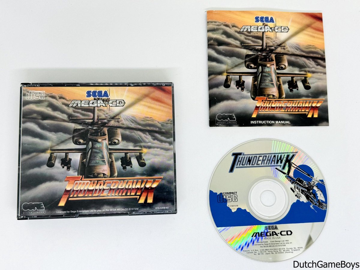 Sega Mega CD - Thunderhawk