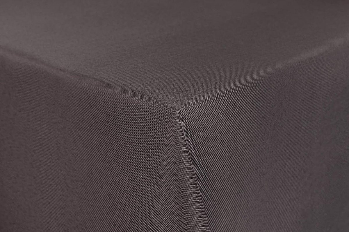 Tafelkleed Vierkant - Outdoor Kleed - Tuin en Camping - Waterafstotend Lotus Effect - 110x140 cm - Taupe
