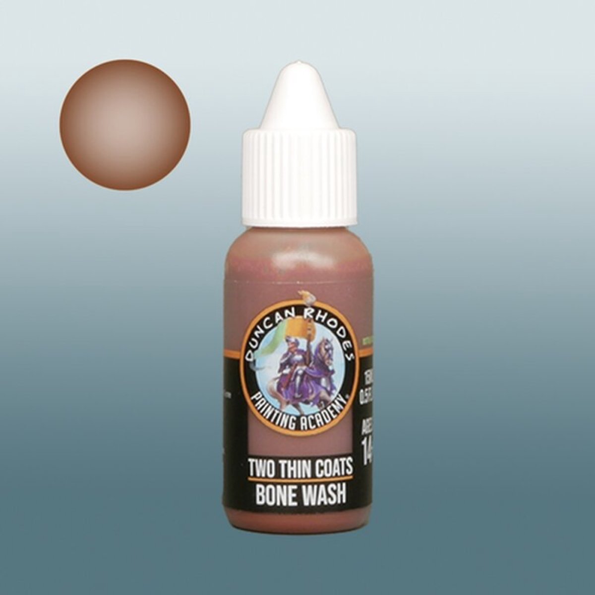 Two Thin Coats plakkaatverf Bone Wash 250ml voor kinderen.