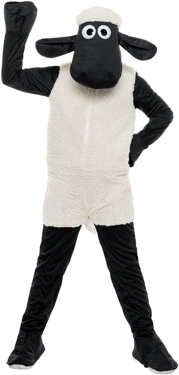 Shaun het schaap kostuum voor kinderen - Halloween kostuum - Tutu & vleugels
