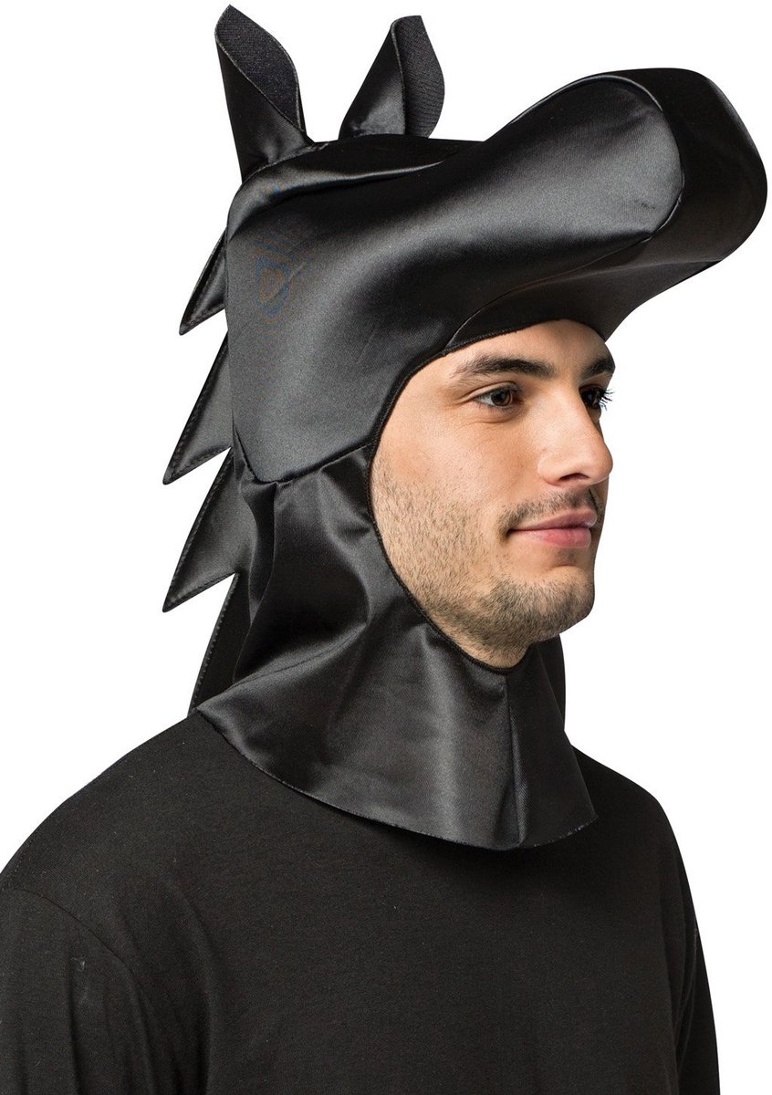 Paard schaakstuk kostuum