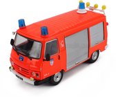 Modelauto Peugeot J9 Van fire engine 1982 - Schaal 1:43