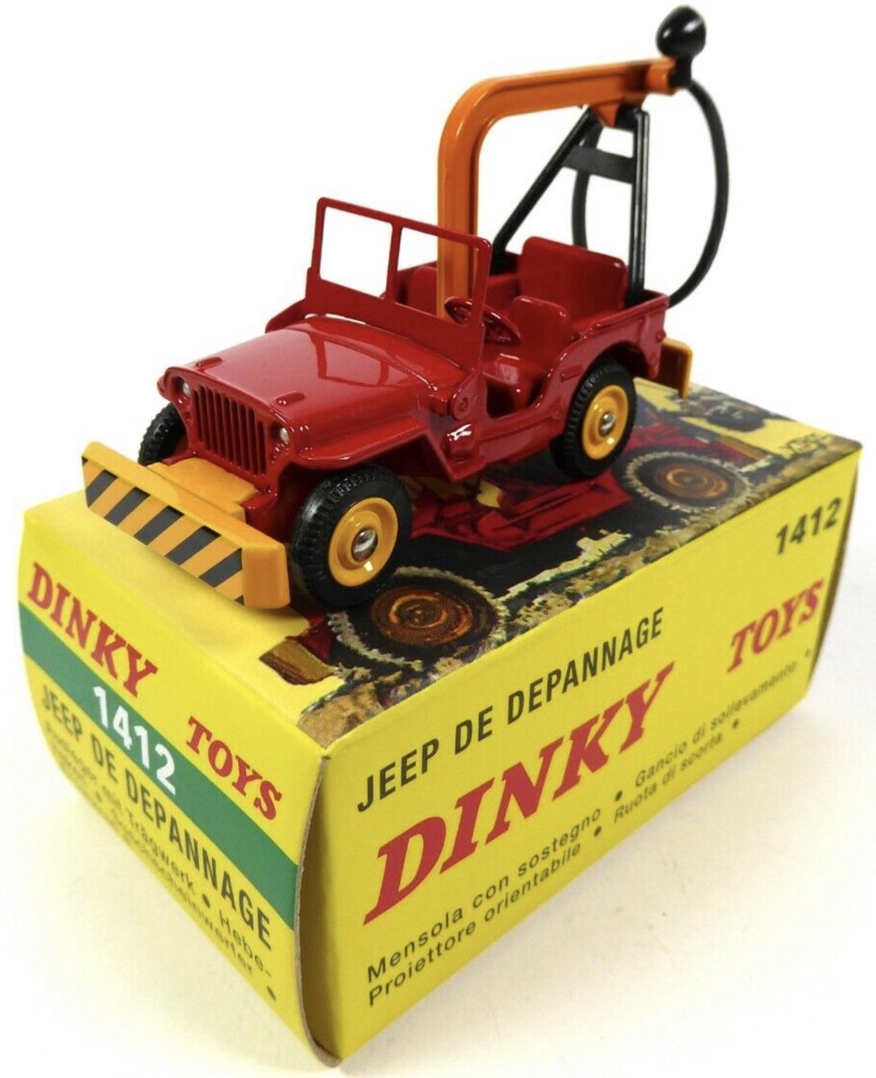 Modelauto Jeep De Depannage - Schaal 1:43