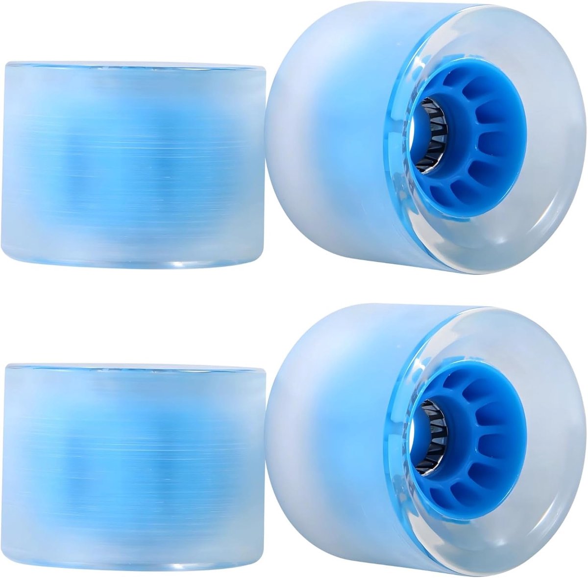 Skateboard Wielen Cruiser Longboard Soepel Rijden Geïntegreerde LED’s 2.75 x 2 inch