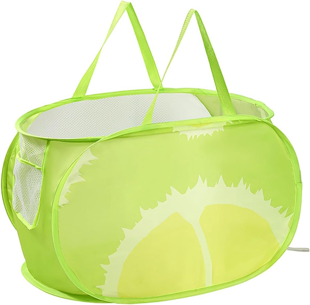 Wasmand Opvouwbare mand Kleding Opbergen Ademend mesh materiaal 35x35x68 cm Zwart Grijs Wit Groen