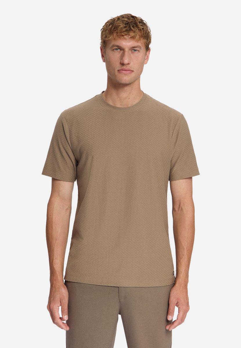 T-shirt met Structuur