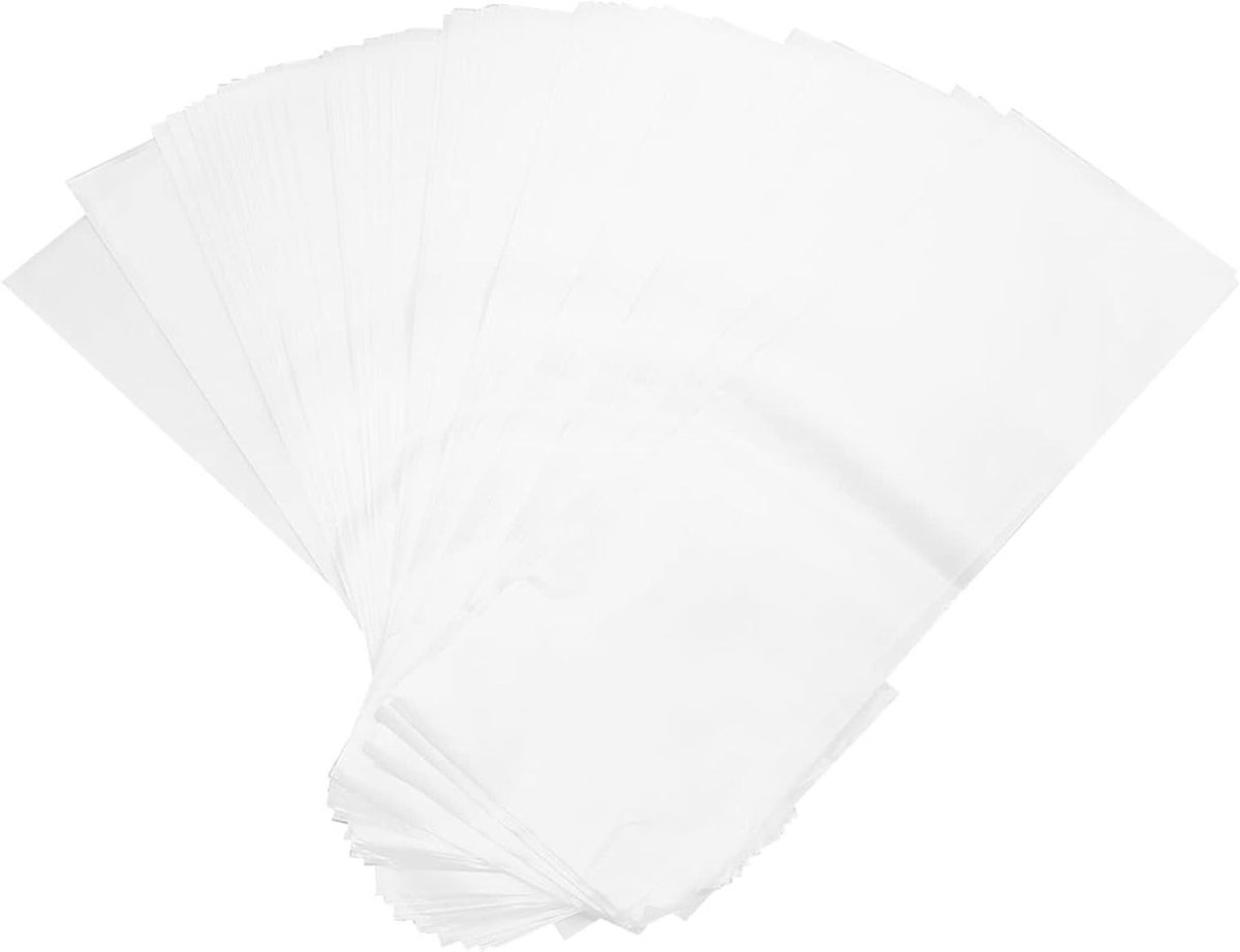 100 Stuks Professionele Haarverf Bladen voor Kappers - Herbruikbaar Kleurmarkeerpapier, Duurzaam en Gebruiksvriendelijk
