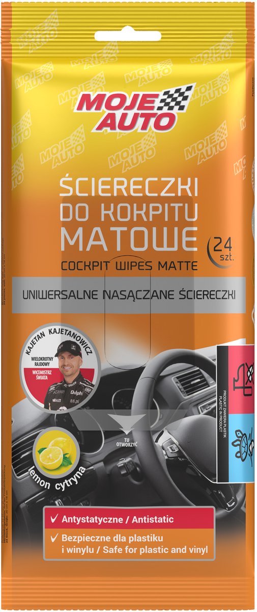 Moje Auto - Serie - Matte Cockpitdoekjes - Citroen - 24 stuks