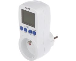 Orno OR-PRE-409 - Elektronische Tijdschakelaar - Groot LCD Display - 16 Programma's - IP20