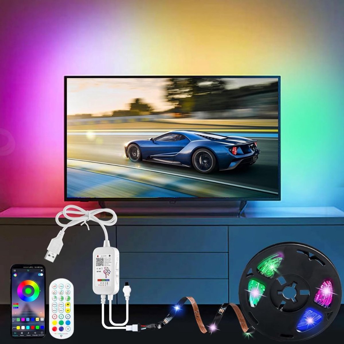 CRLYN® LED Strip 6 Meter - LED Verlichting Strips - LED Light