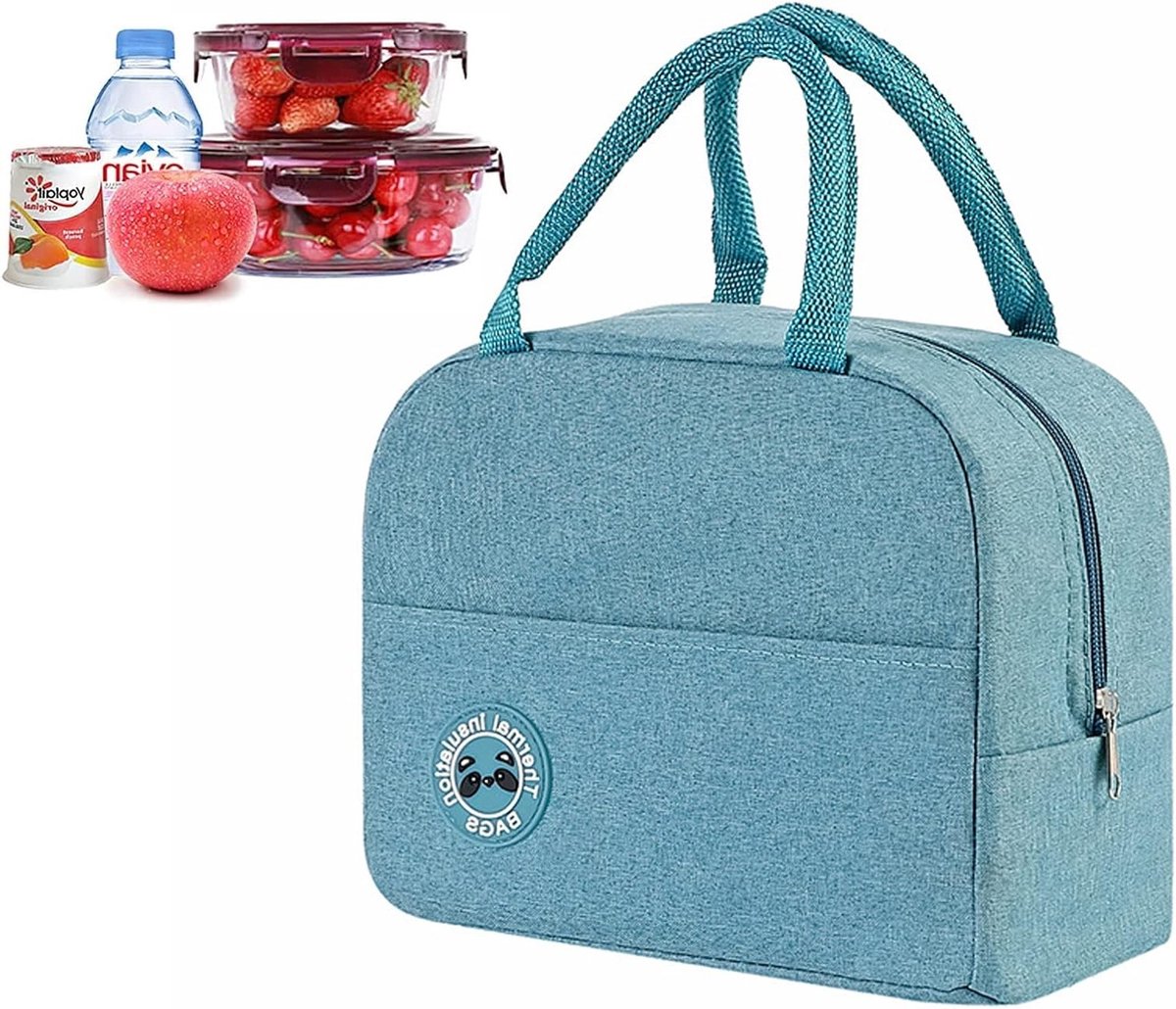 Vouwbare Koeltas voor Picknick, Lunch en Kamperen - Geïsoleerde Tas voor Buitenactiviteiten, Blauw