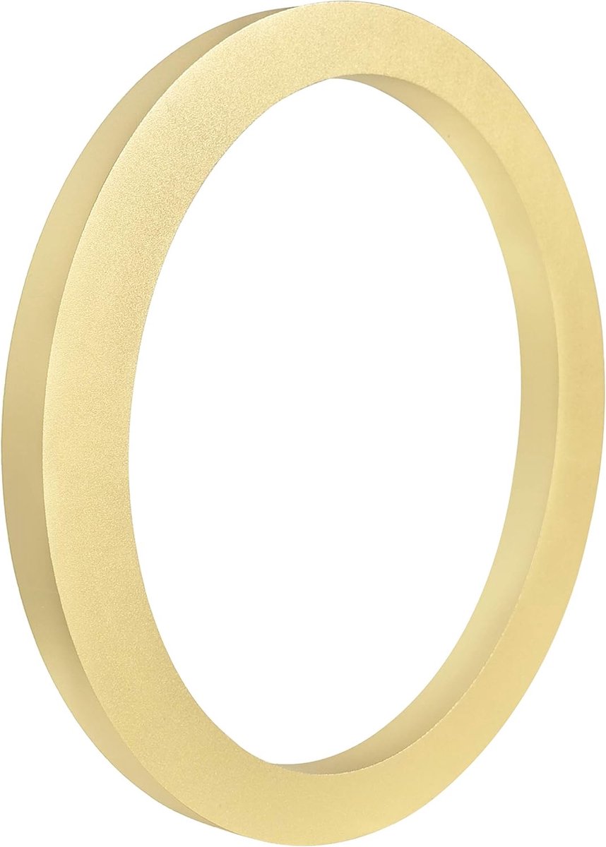 Huisnummer Plaat - Adresbord Deur - Huis Aanduiding - Drijvend Modern Design - 15 cm - Goud