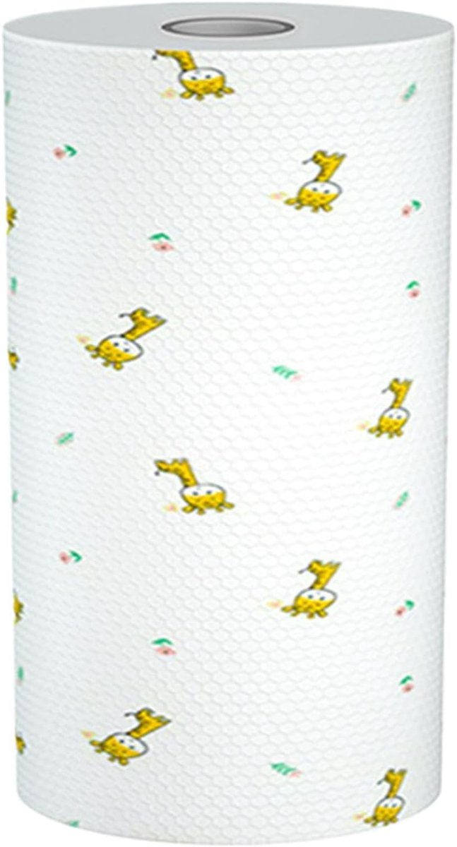 Keukenrol Set - Afwasdoeken - Huishoudelijk Gebruik - Sterk Absorberend - 20x12x12cm - Wit