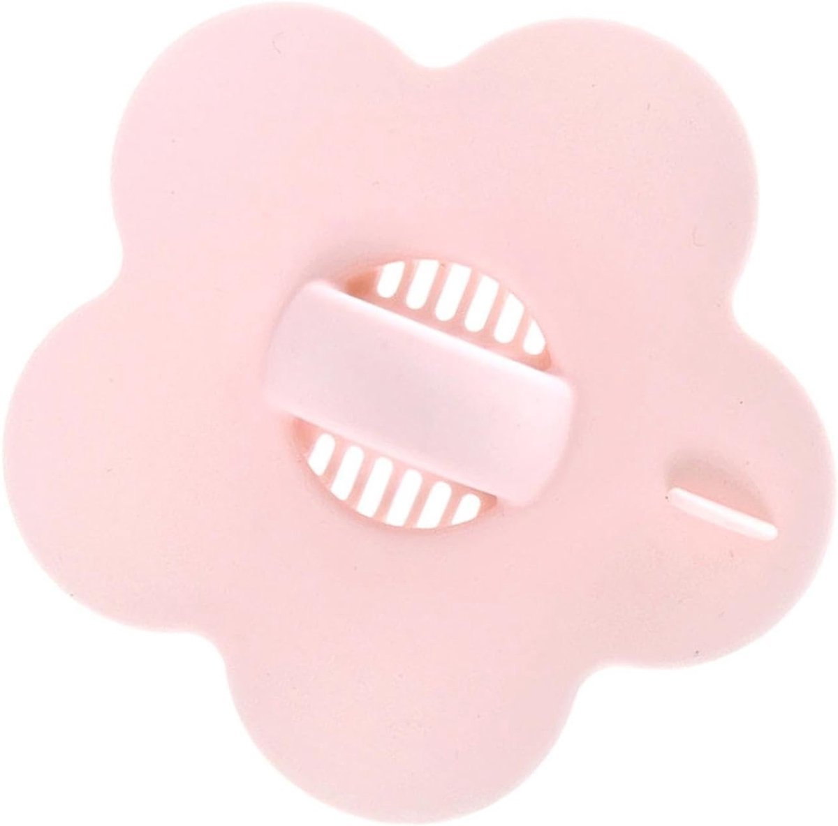 Wastafel Afvoer Haarvanger - Afvoerstop Bloem - Verstopping Voorkomen - Leuk Bloemendesign - 8 x 8 cm - Roze