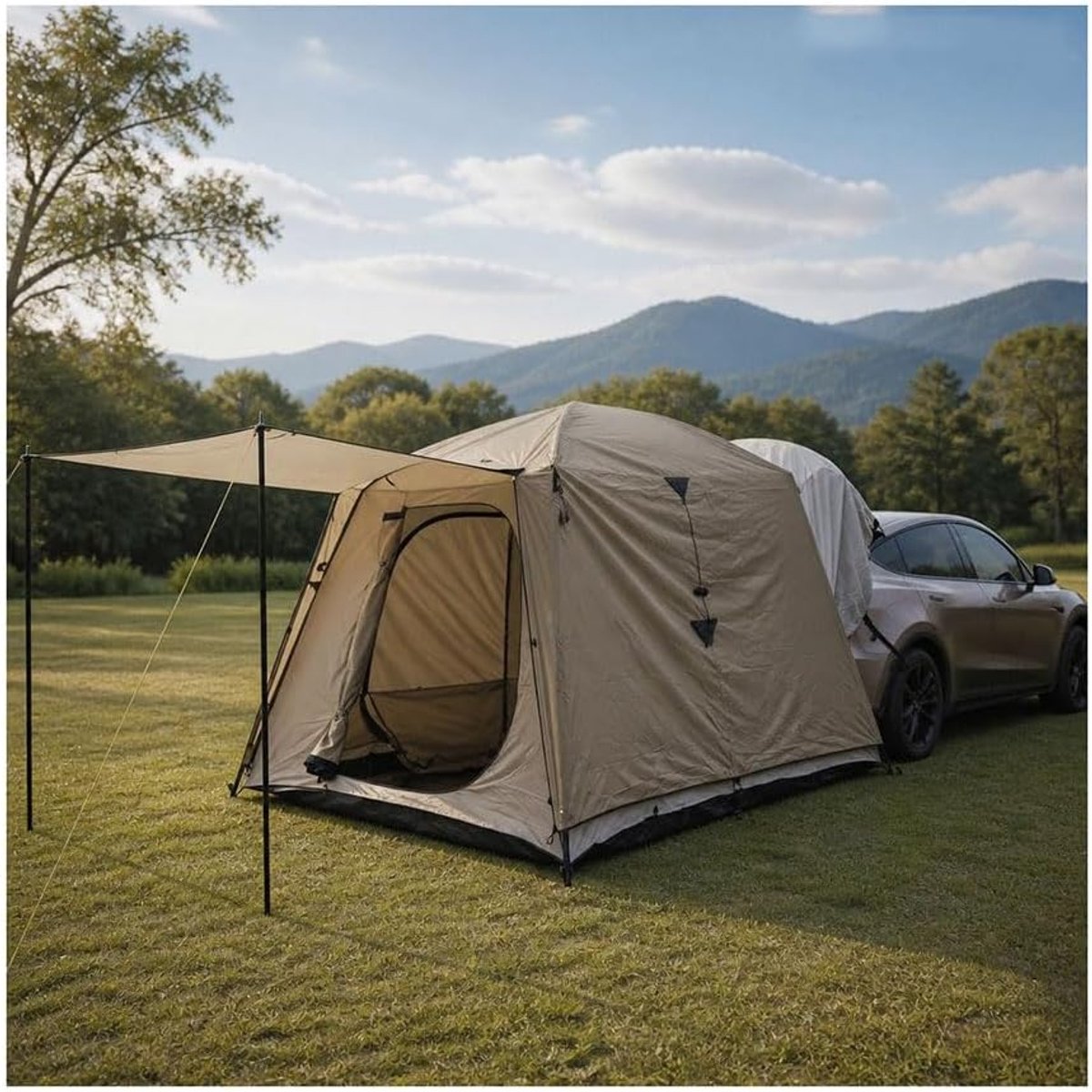 Achterklep Tent - Auto Luifel - Kamperen Buiten - Ruimte Uitbreiding - Normaal - Normaal