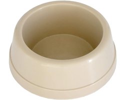 Voerbak Kleine Dieren - Voer en Water - Voedsel Serveren - Duurzame Productie - 8 cm Diameter - Beige