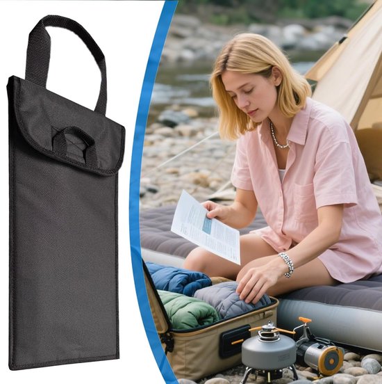 Water Bladder Cover - Hydration Insulator - Outdoor Activities - Optimal Temperature Retention - 2 Litre Capacity - Black — afbeelding 5
