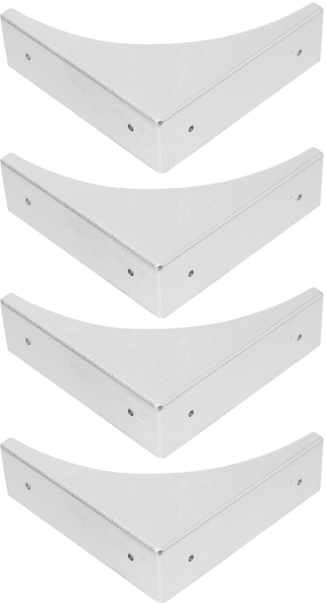 Dailygoods- Hoekbescherming Schokbestendig - Hoekbeschermers Tafel - Hoekbeschermers Baby - Meubelhoekbeschermer - Metaal - Bronzen Kleur