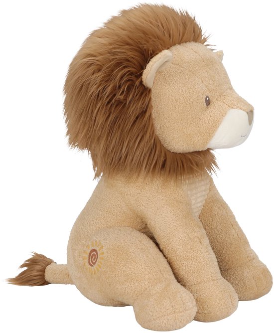 Little Dutch Safari Friends Knuffel Leeuw - 60 cm van Little Dutch — afbeelding 5