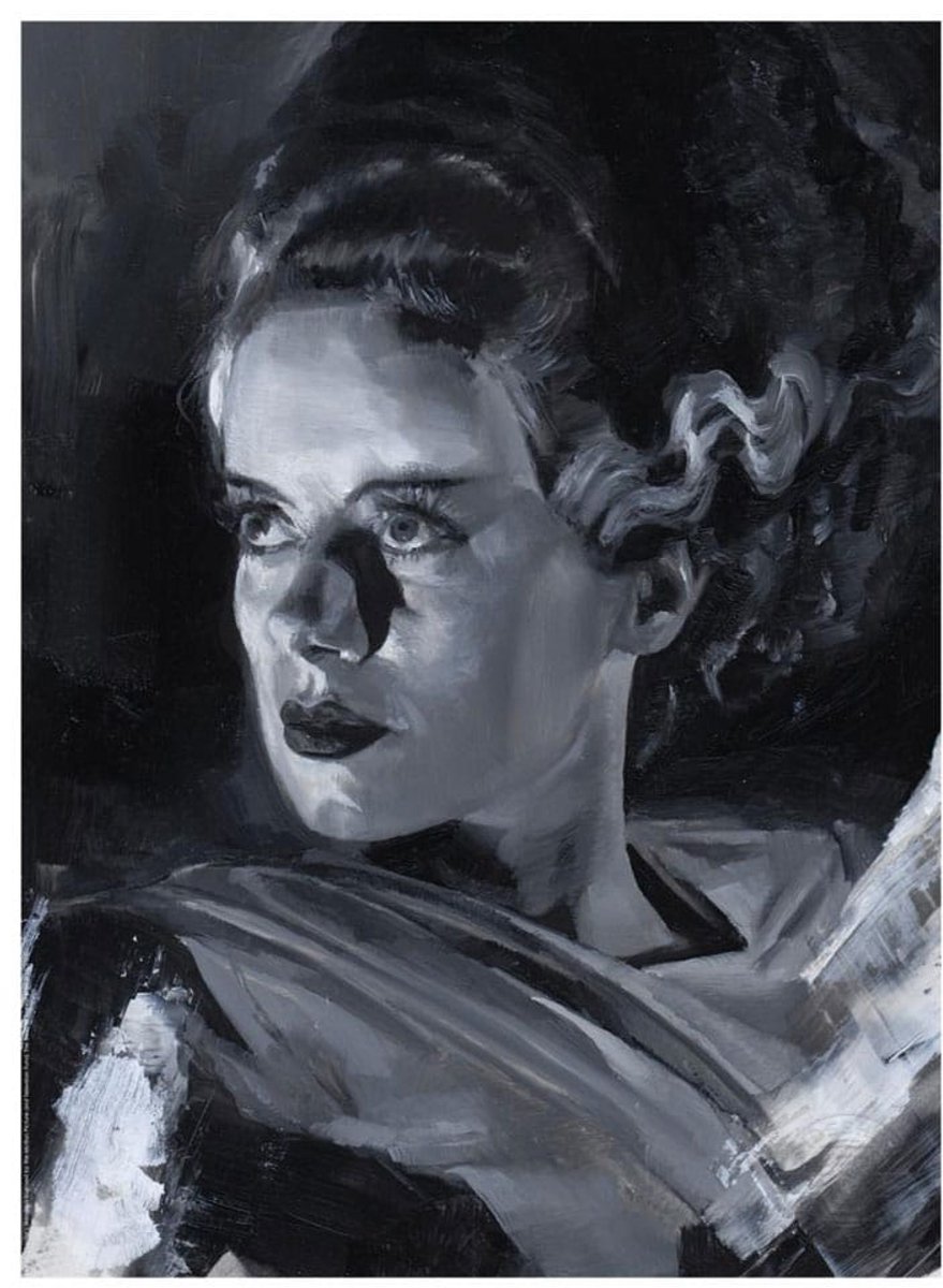 Sideshow Collectibles Bride of Frankenstein Art Print Bride of Frankenstein by Chris Valentine 41 x 31 cm - unframed Poster & Wallscrolls