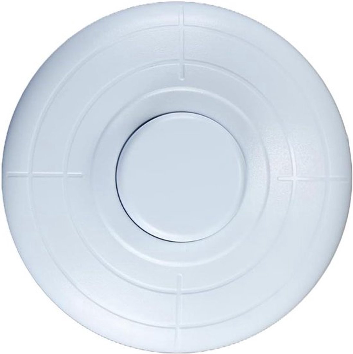 Voetdrukschakelaar 250V/2A - ronde - wit mat - 70x28,5mm - voor 2/3-aderige kabels
