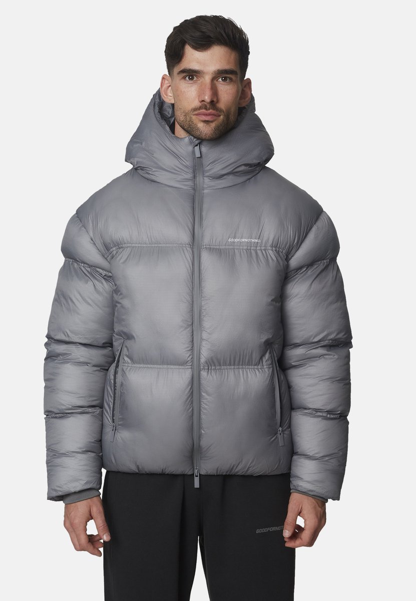 Good For Nothing - Mannen - Outdoorjas - grijs