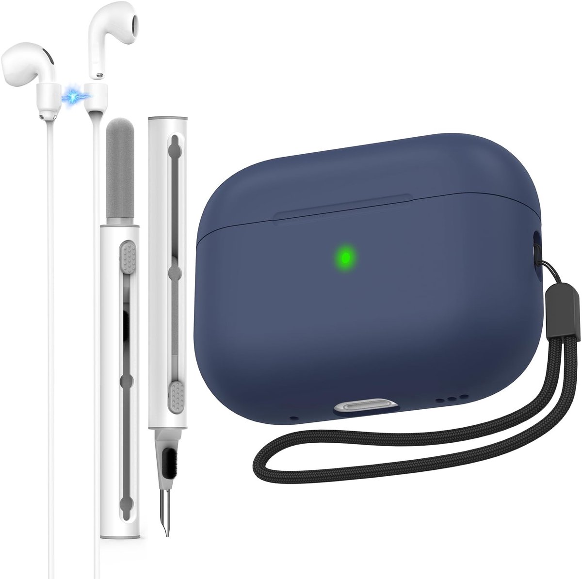 Solidchoice - Silicone Beschermhoes voor AirPods Pro 3