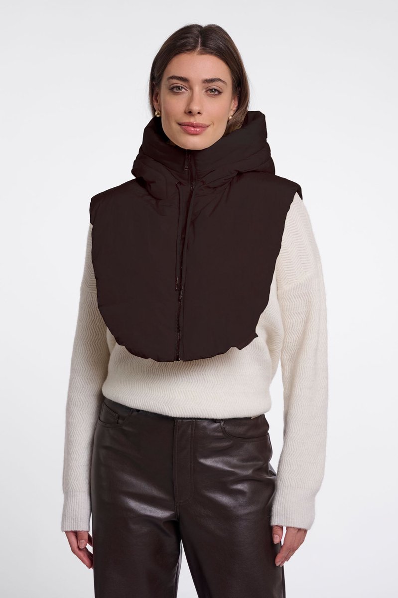 Rino & Pelle Accessories - Tabita hood collar - Effen