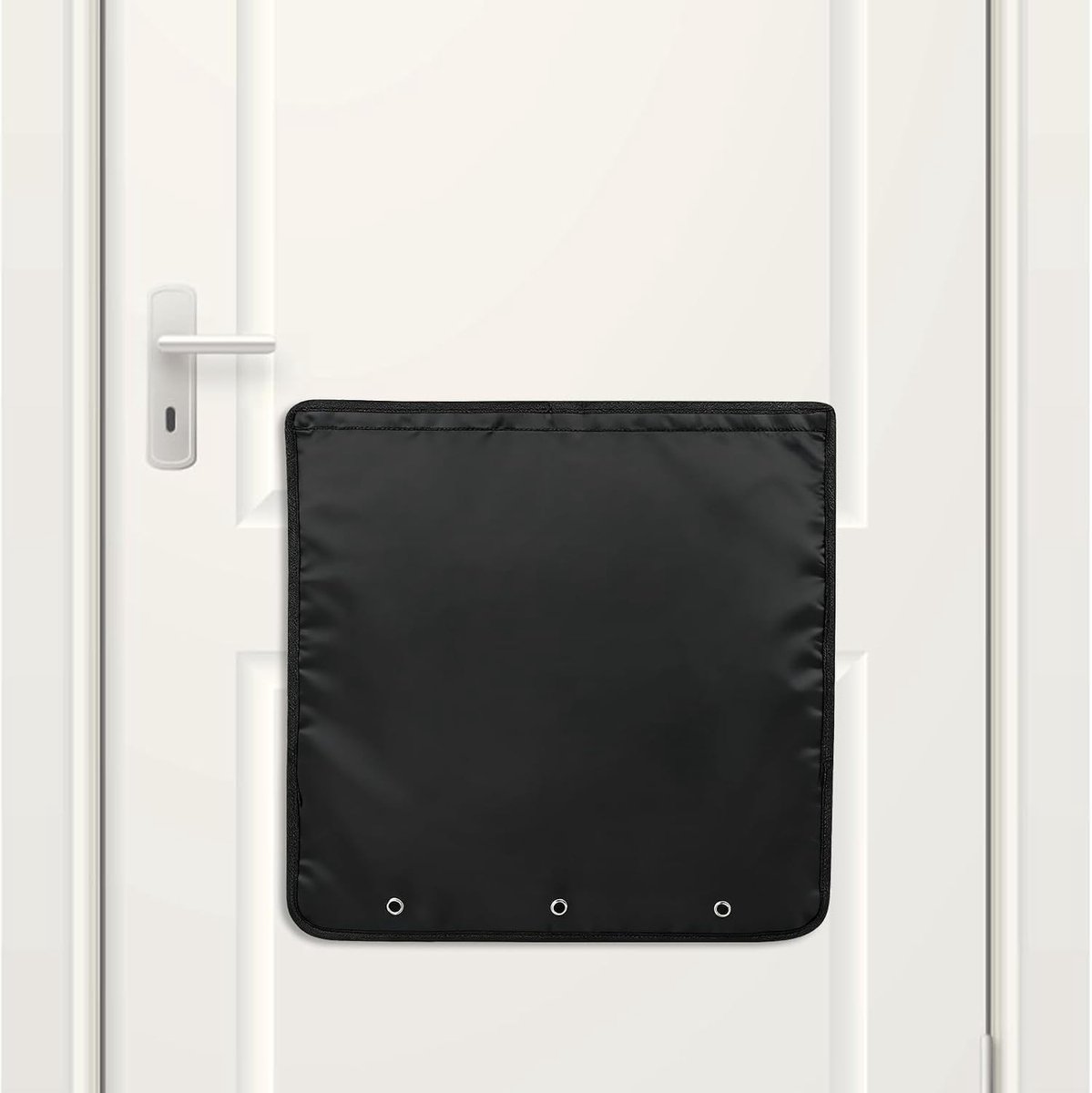 Brievenbusvanger - Zwart - 50 × 50 cm - Robuuste Oxford-stof - Voor Huisdieren