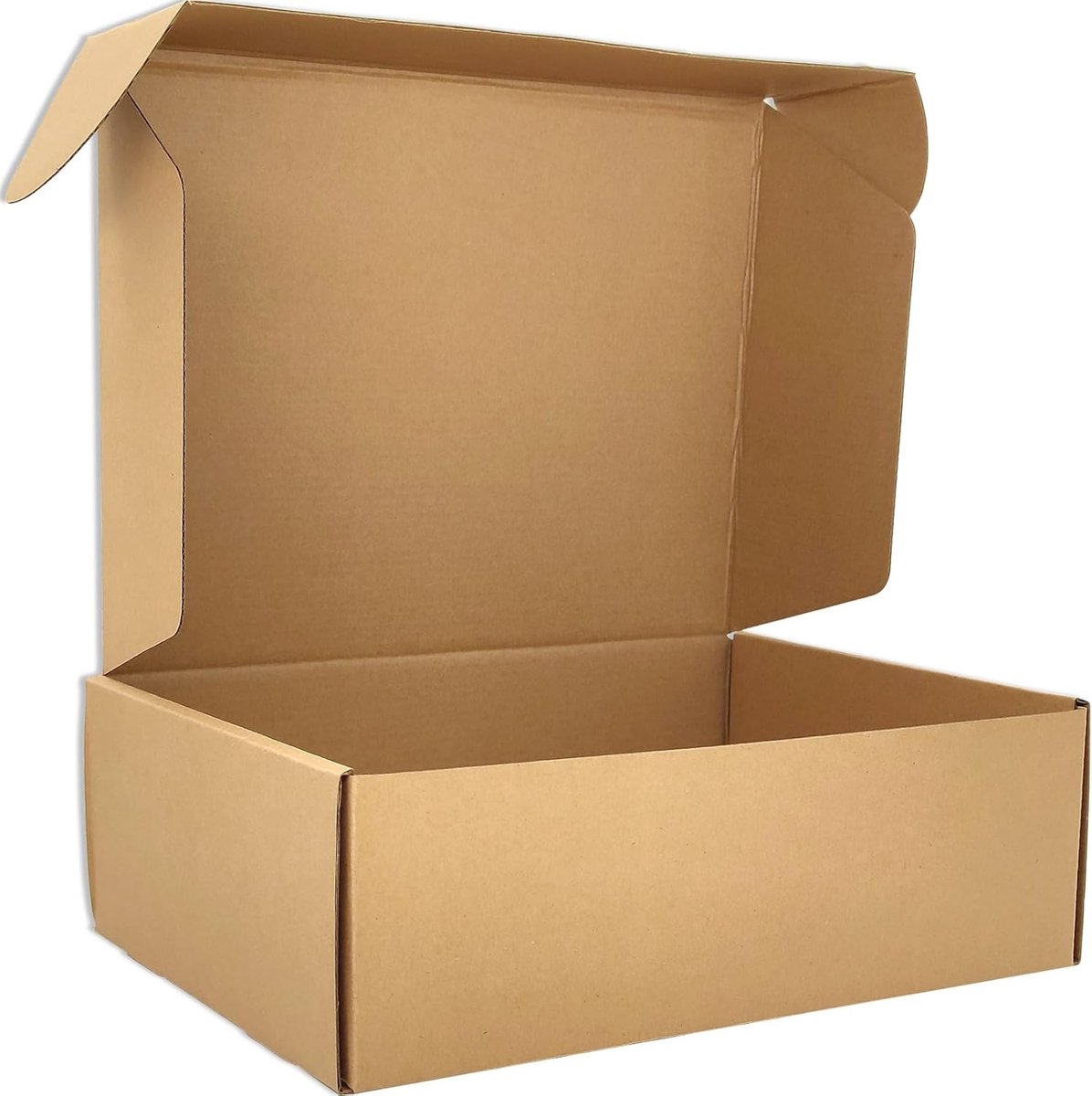 Middelgrote Postdozen - Bruin - 300 x 230 x 100 mm - Recyclebaar Karton - Voor Verzenddoeleinden