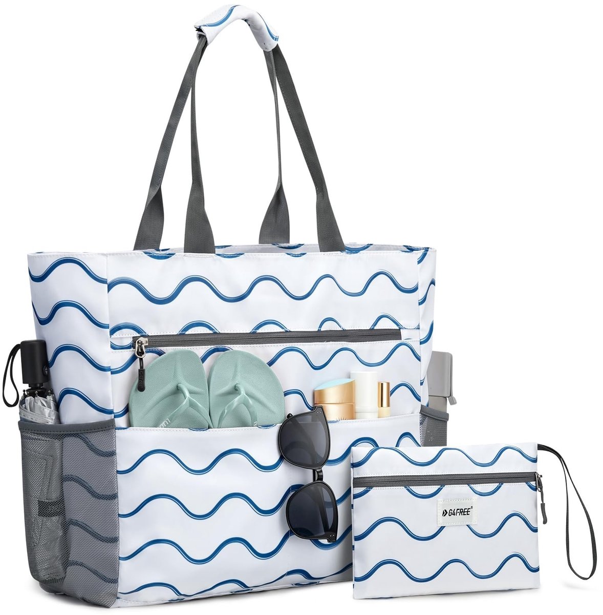 Solidchoice - Waterdichte Strandtas met Grote Capaciteit