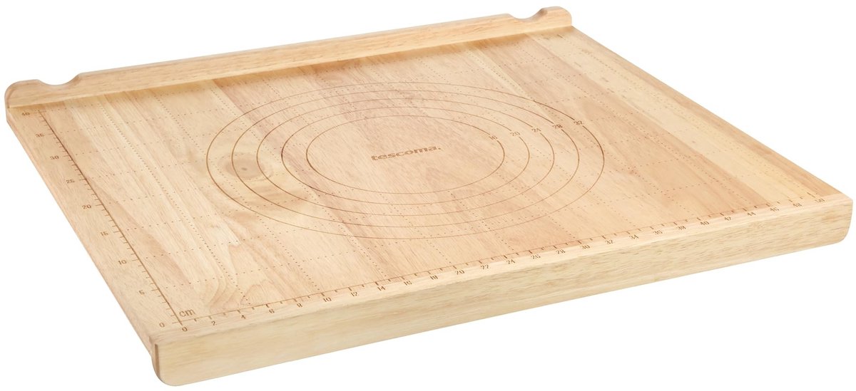 Solidchoice - Houten Deegplank met Meetrasters 55 x 45 cm