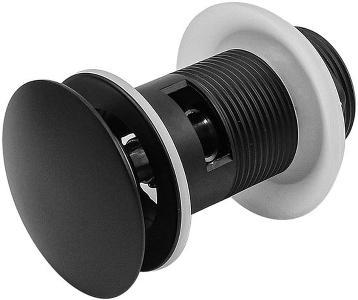 Afvalplug Hoogwaardige Zinklegering - Afvoerstop - Korfplug - Antivervuilingsscherm - Pop Up - 102 mm Hoogte - Afvoerplug